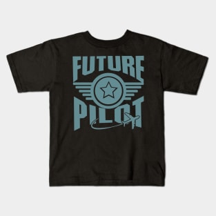 Future Pilot- Aviation Graduate Graduation Gift Kids T-Shirt